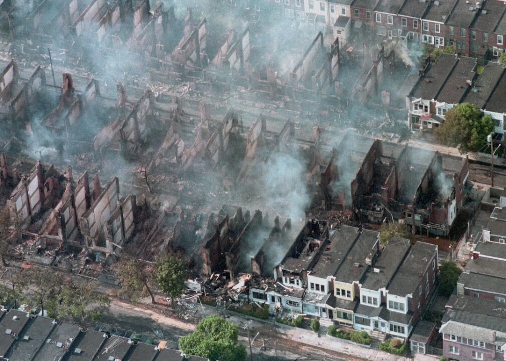1985: MOVE Black Liberation House is bombed